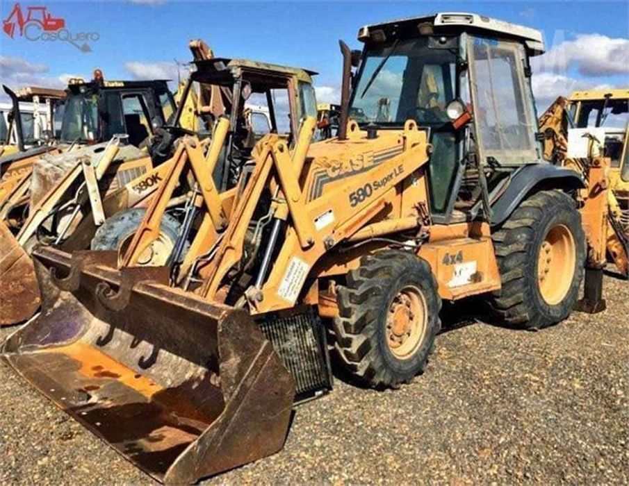 Dezmembrez buldoexcavator Case 580, 580F, 580G, 580K – piese utilaj