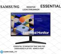 SAMSUNG ESSENTIAL S3 24C310 fhd 75hz ips flat monitor