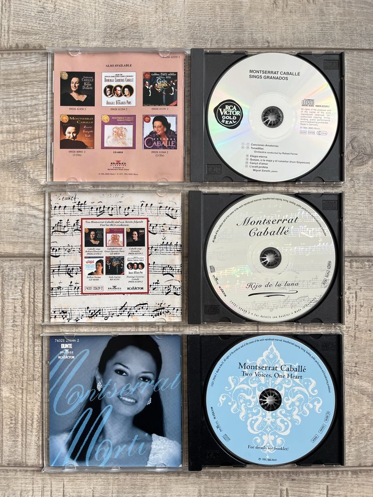 Cd-uri originale Montserrat Caballe/Andrea Bocelli