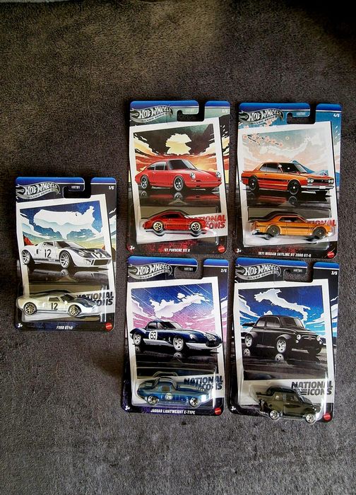 Hotwheels Silver Pack