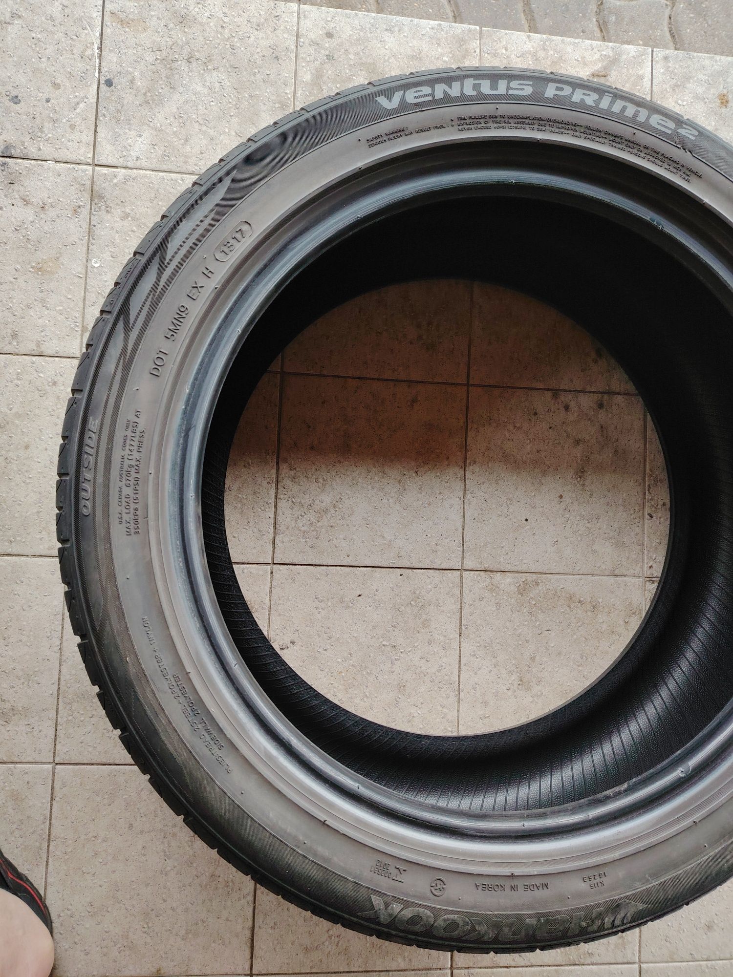 235/45 R18 Hankook Ventus Prime cu buză pt jante