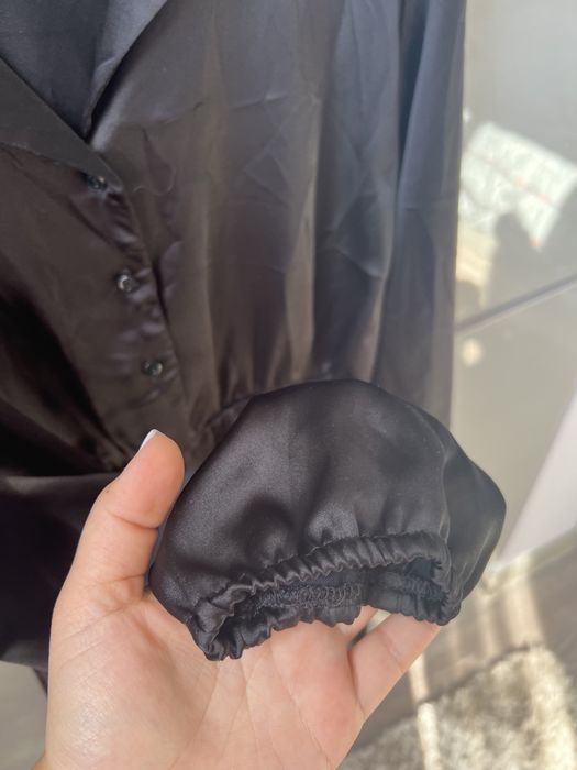 Дамска сатенена рокля