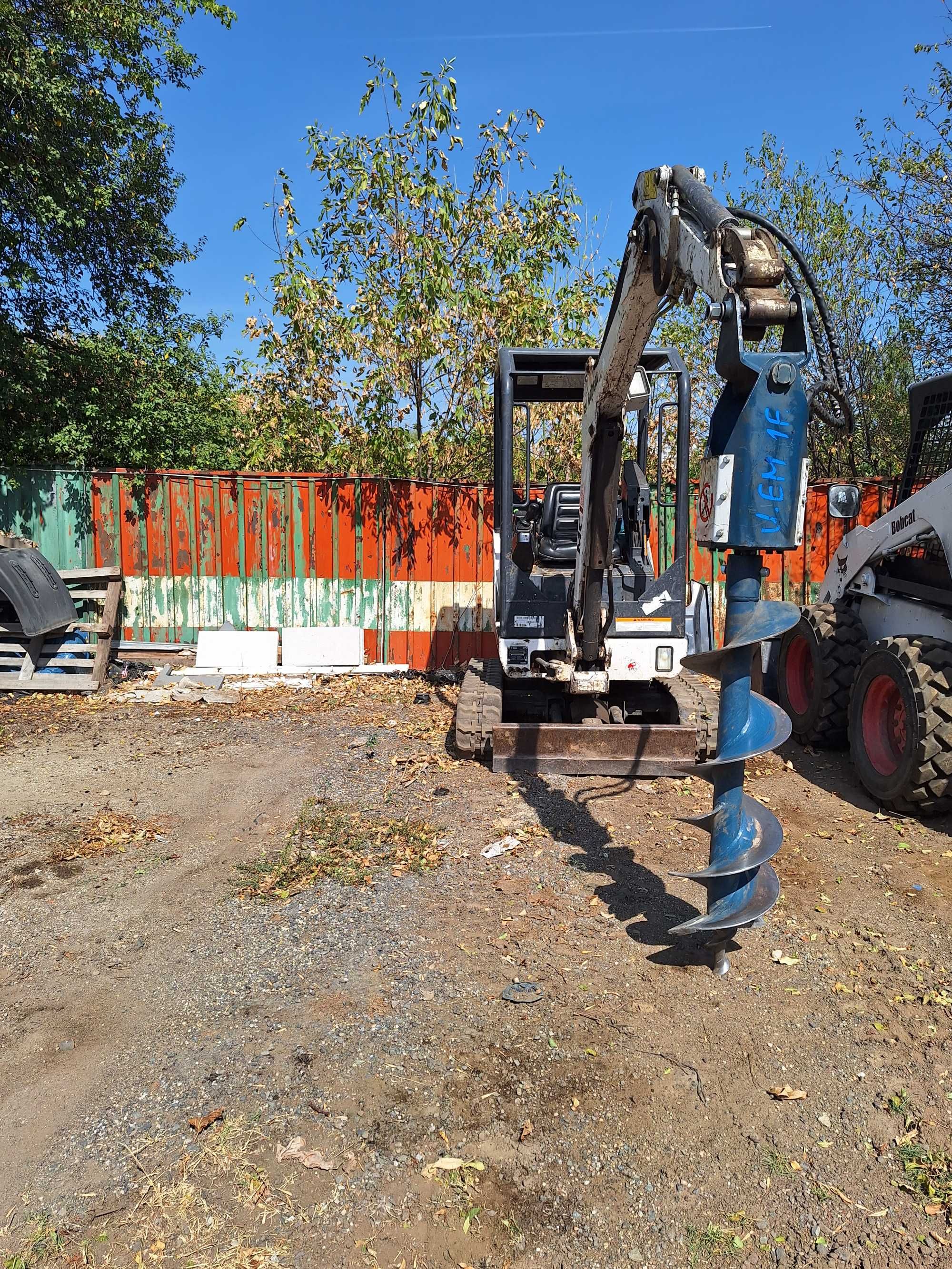 Bobcat Miniexcavator Manitou