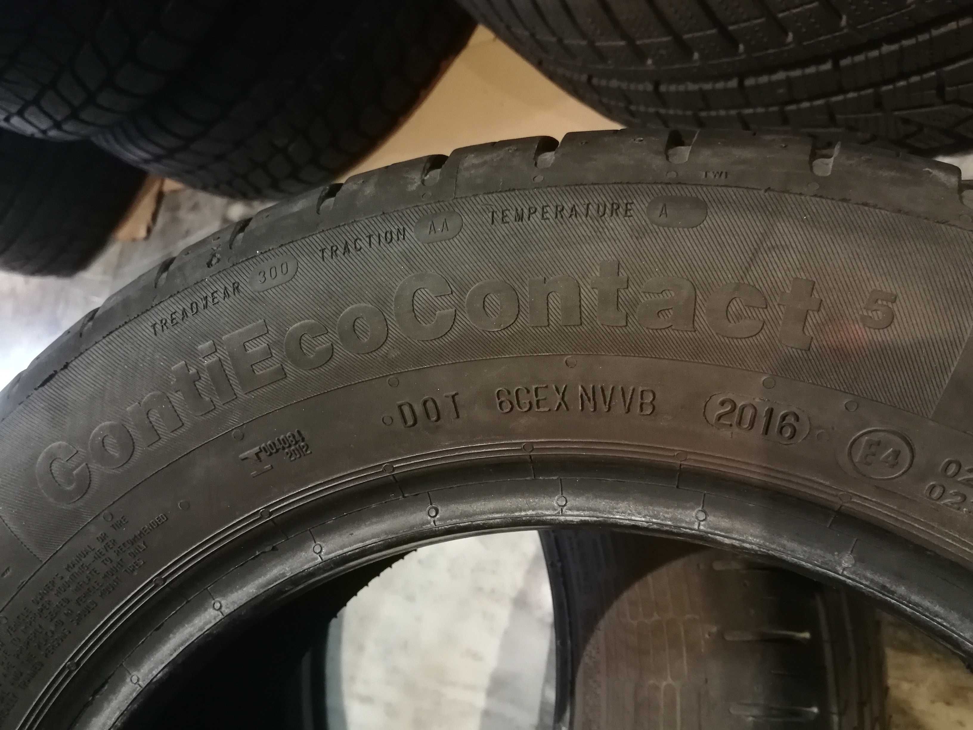 2 летни гуми R14 175/65 Continental ContiEcoContact 5 86T