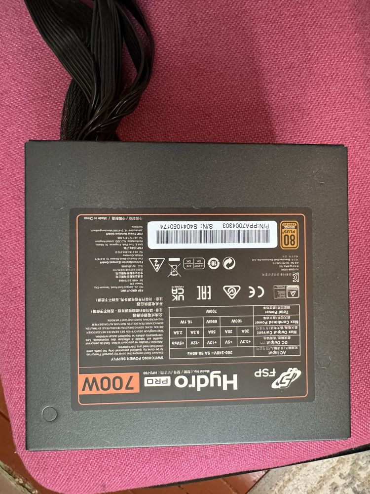 Блок питания FSP Group Hydro PRO 700Вт