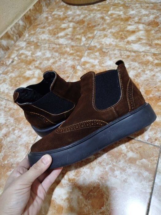 Сапоги мужские с мехом