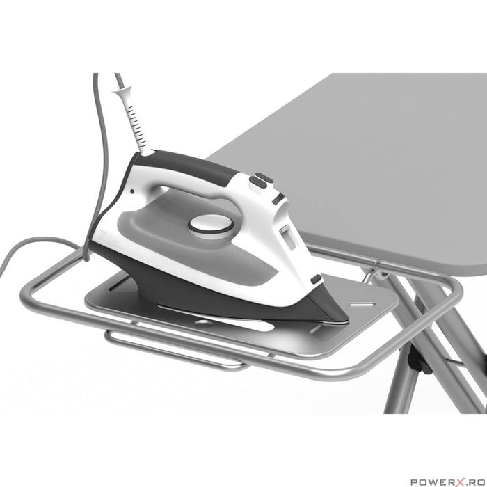 Masa de calcat 110 X 30 cm, cu suport pentru fierul de calcat, Sepio