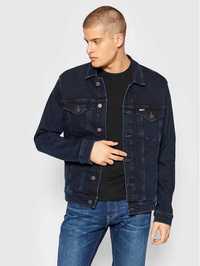 Geaca Tommy Hilfiger barbati - denim - neagra - M - noua - 98% bumbac