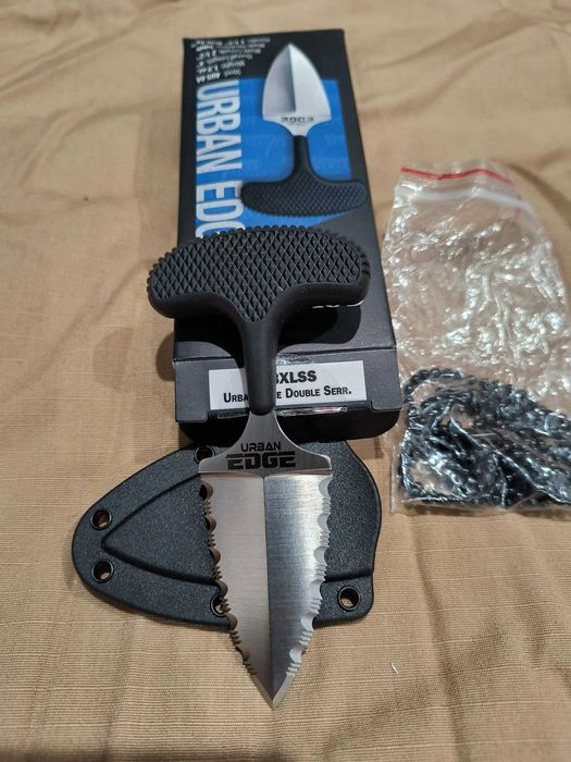 Cold Steel Urban Edge 3 вида острие ! Нож за скрито носене!