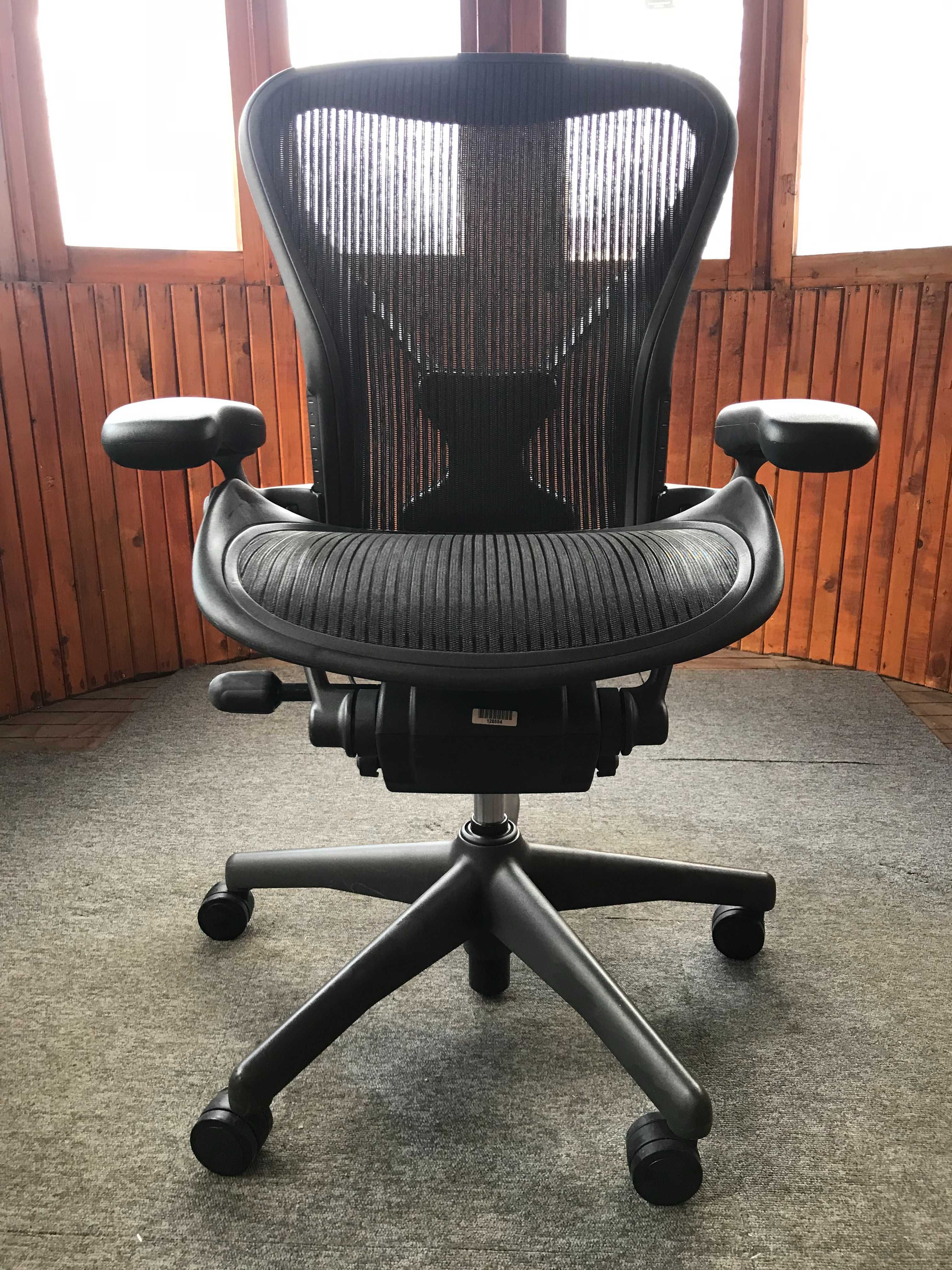 Herman Miller (Aeron)-ергономичен офис работен стол,Размер-B-2012 г.
