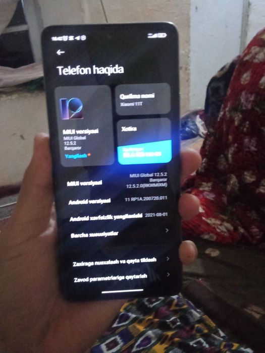 Xiaomi 11 t sotiladi