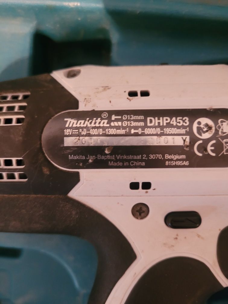 Винтоверт Makita 18 волта DHP453