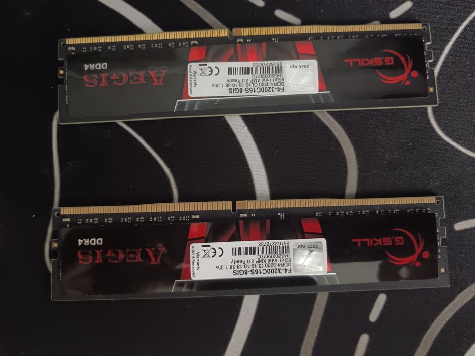 Vand memoria RAM g.skill aegis ddr4 3200mhz CL16