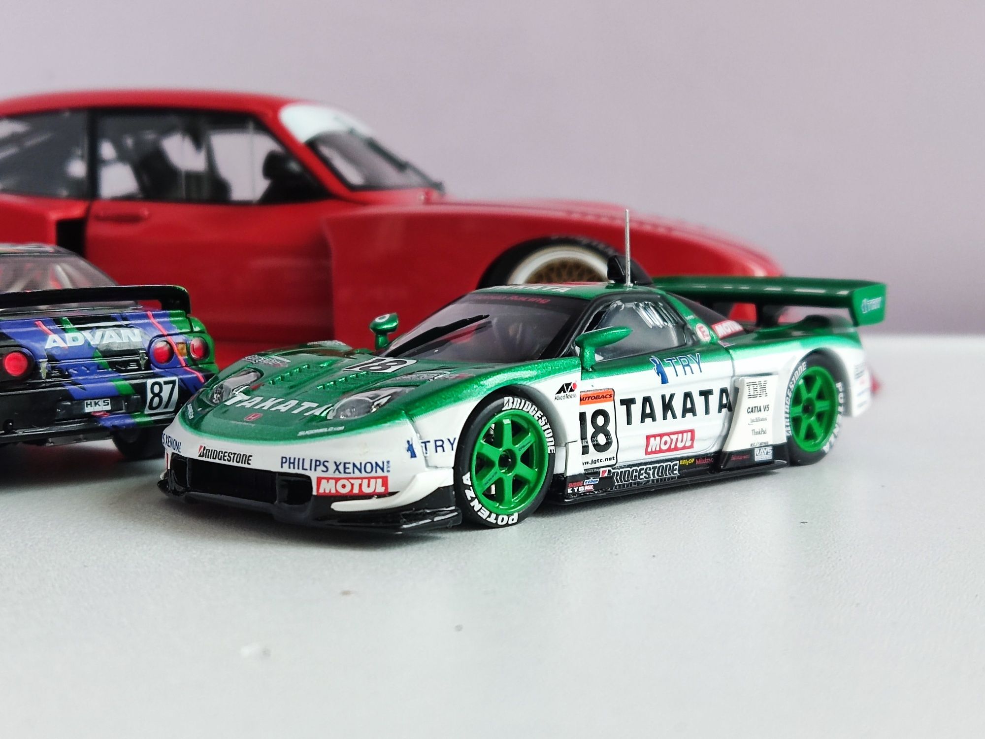 Ebbro Honda NSX Takata Dome Suzuka 1000km 1/43