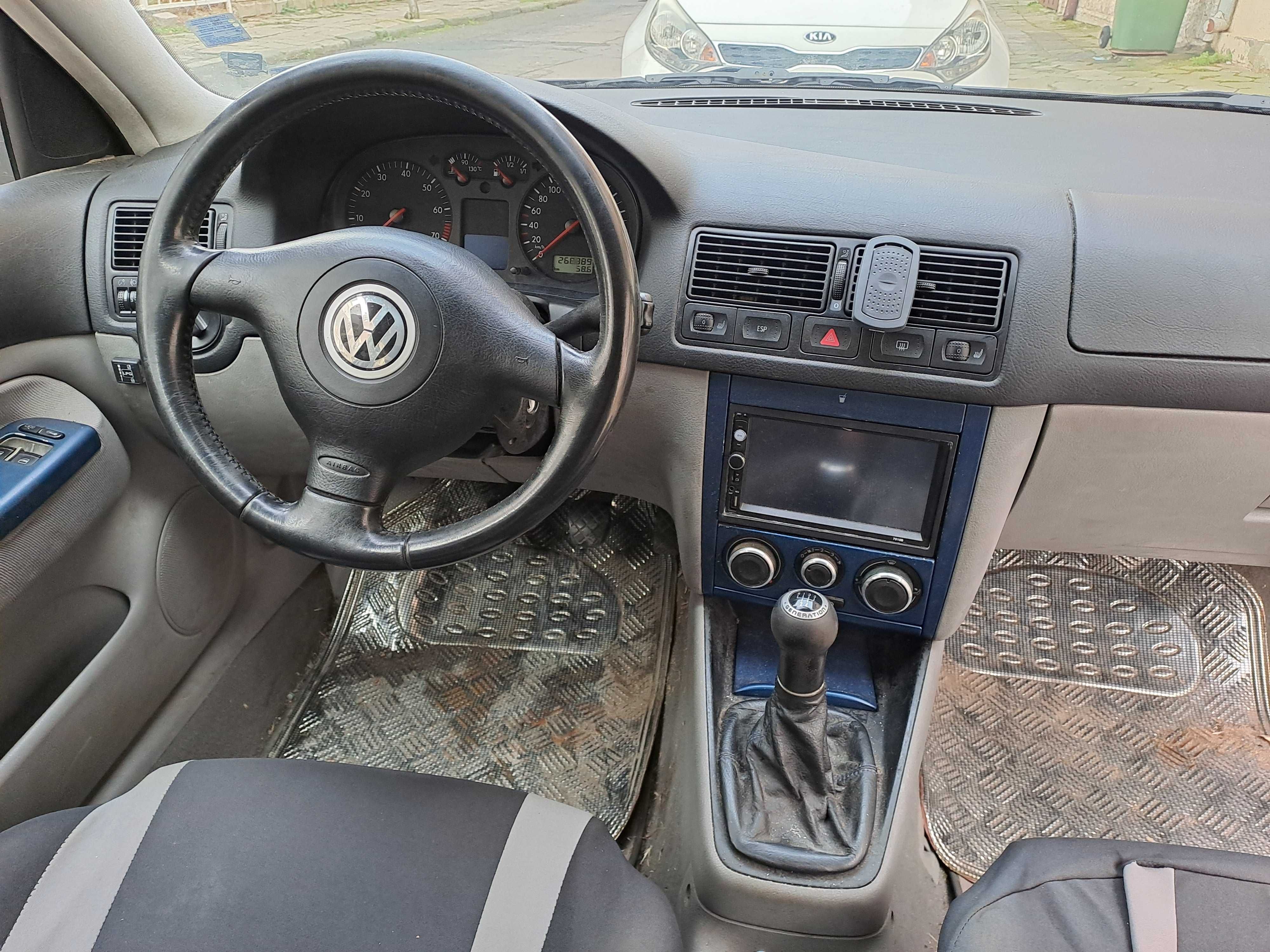 VW Golf 4, 1,6 SR на газ