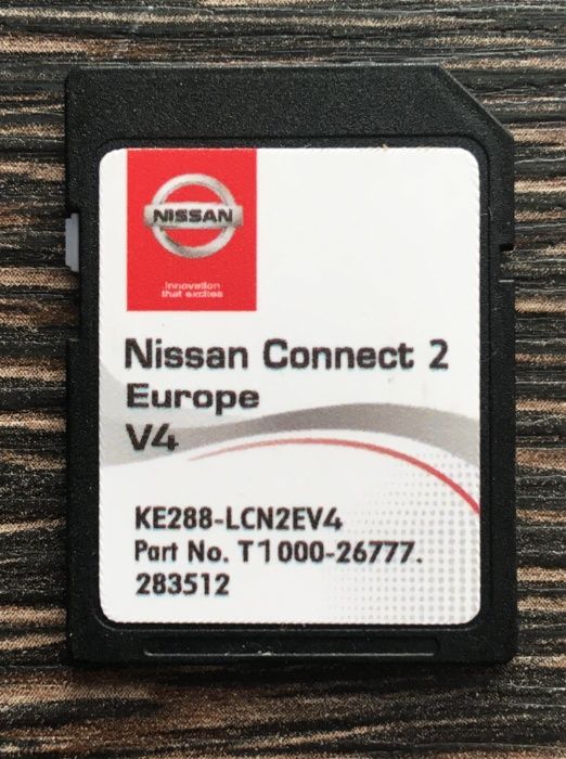 НОВО Nissan Connect2 V6 Sd Card 2023 Нисан Сд Карта Навигационна Карта