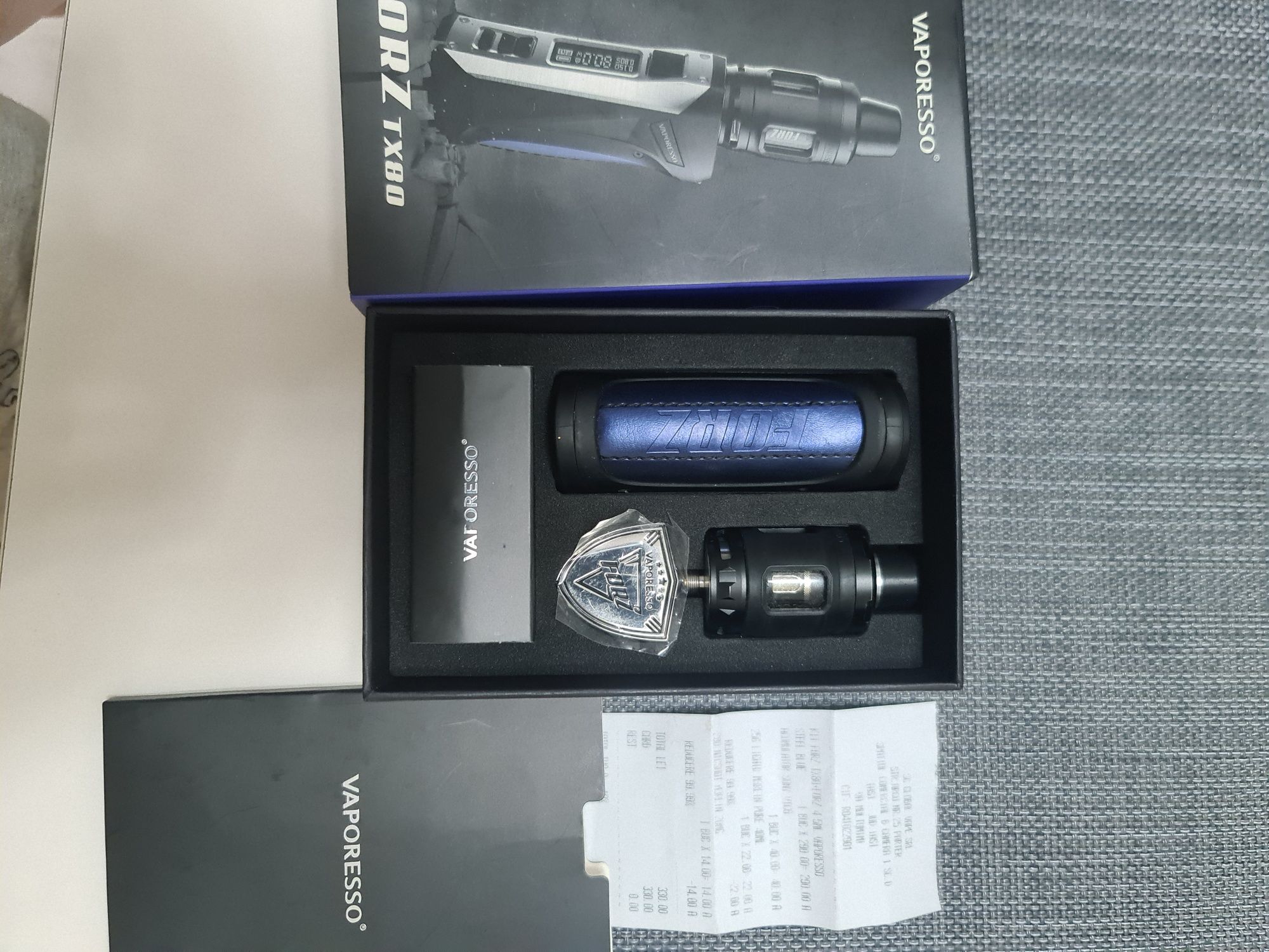 Tigara electronica vaporesso forz tx80. Plus acumulatori