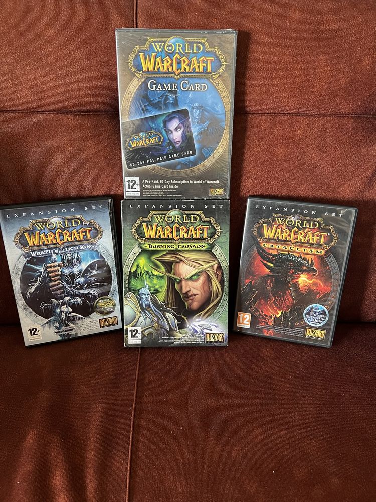 Colectie World of Warcraft 60 zile pre paid card sigilat