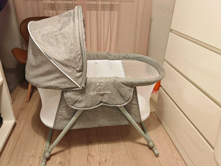 Patut voiaj Kindercraft LOVI, 3 IN 1, GRI 0-6 Luni