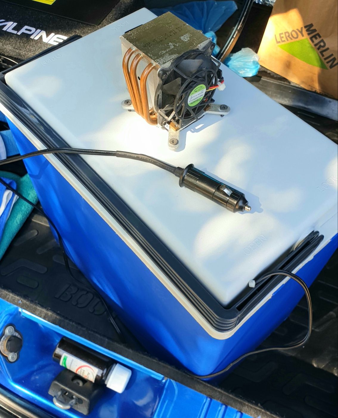 Ladă frigorifică auto 25L 12V/55W