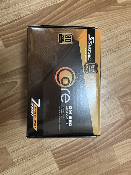 Блок питания ATX 650W Seasonic CORE GM-650