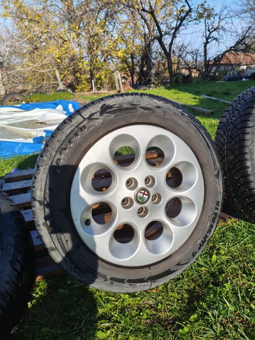 Джанти със зимни гуми за Алфа