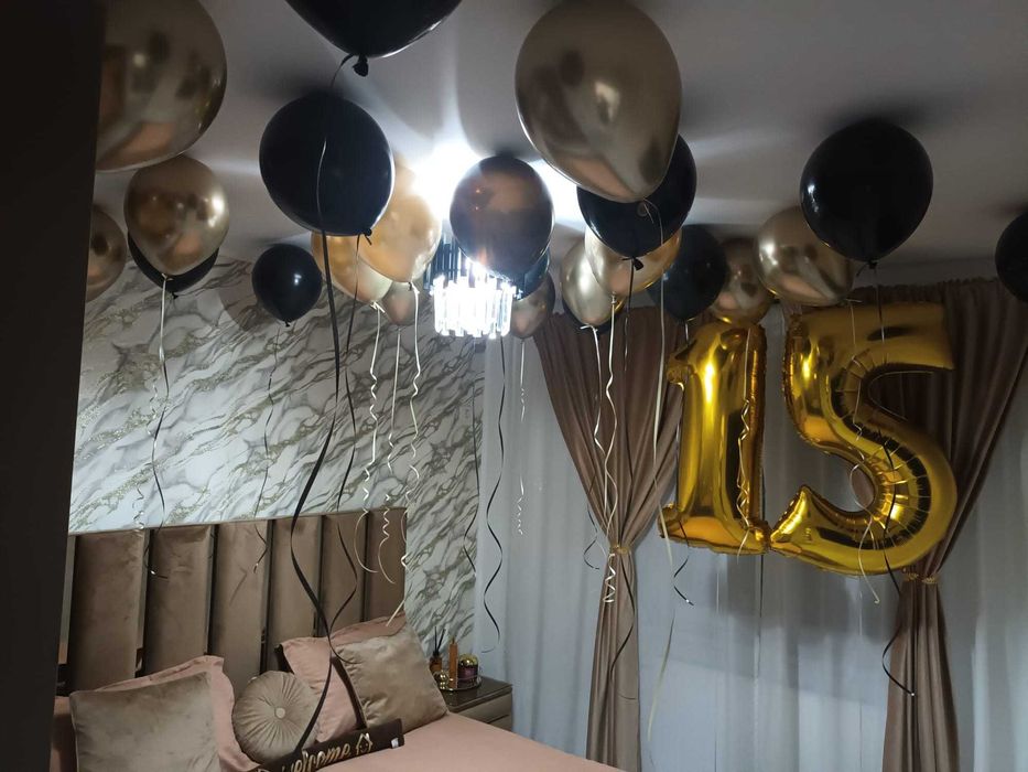 Baloanele cu heliu camera bebelus nou nascut / Majorat / Zi de nastere