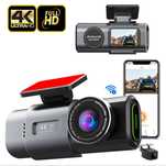 Camera de bord auto față/spate Dashcam Ultra 4K Wifi GPS