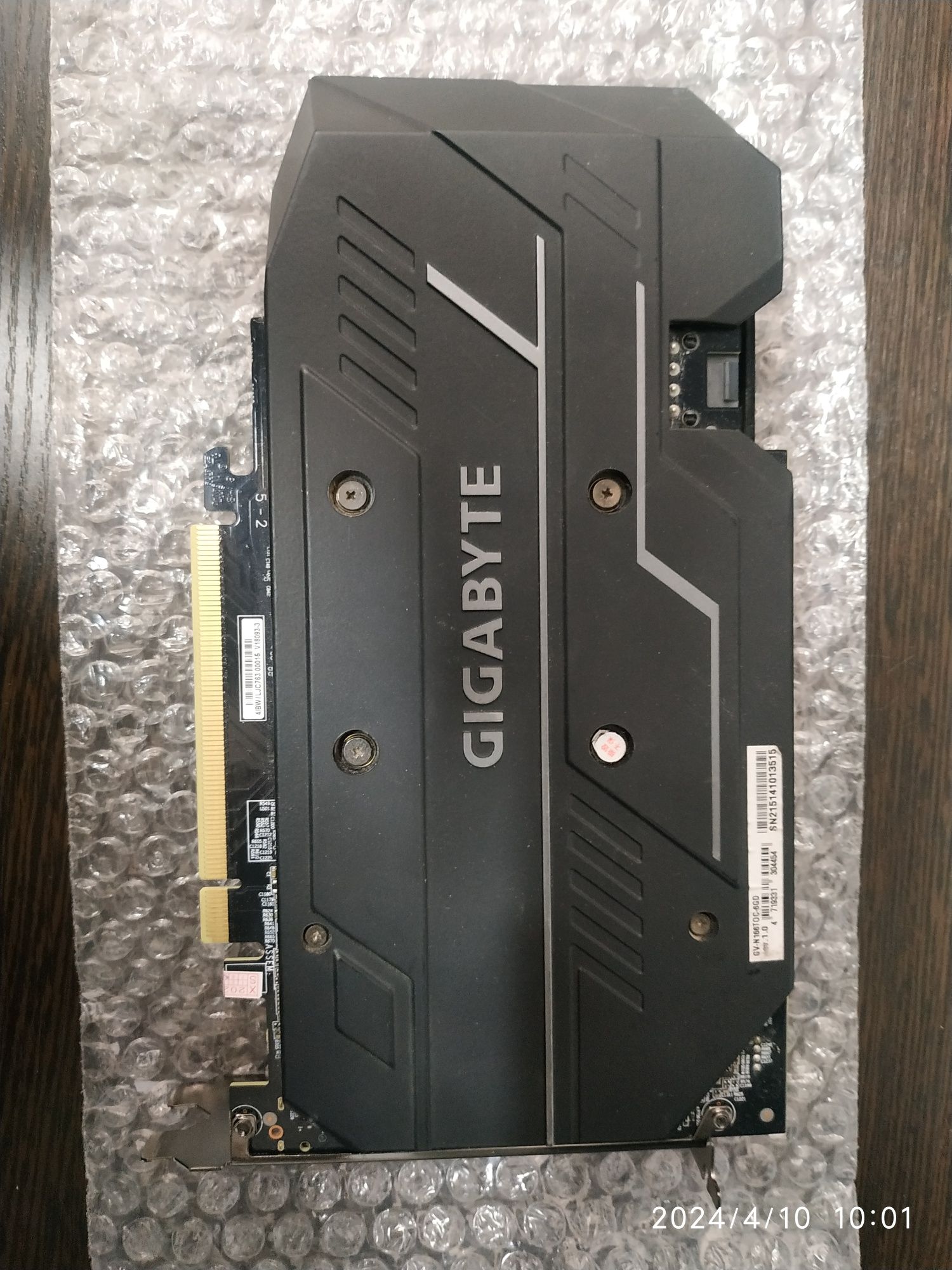 Gigabyte GTX1660Ti 6Gb 192bit GDDR6