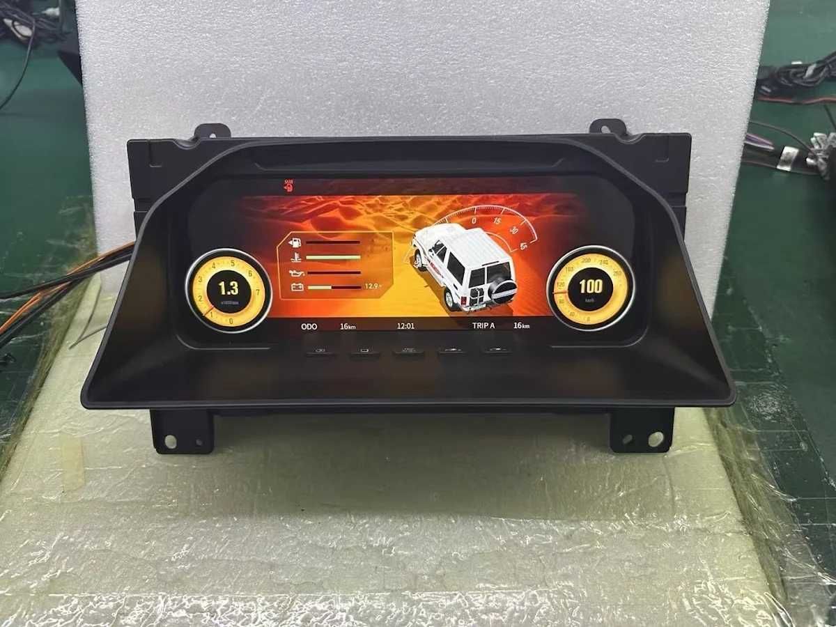Дигитален километраж LCD 12.3" Toyota Land Cruiser J70 LINUX SYSTEM