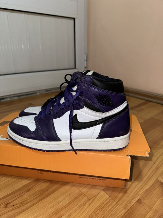 Jordan 1 Court Purple