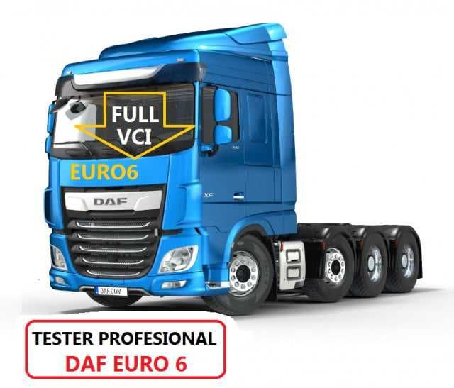 DAF Euro6, Tester Auto Profesional Camioane Jaltest+Laptop Panasonic