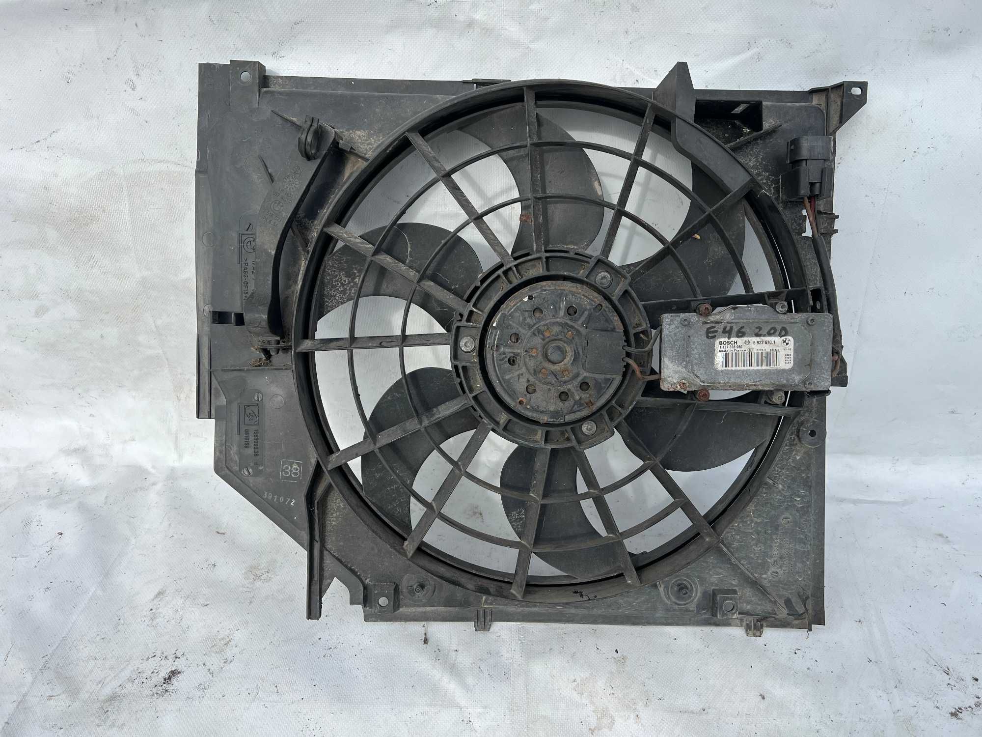 Electroventilator BMW E46 2.0d