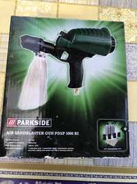 Parkside sandblaster gun PDSP 1000 B2 / Pistol de sablare pneumatic