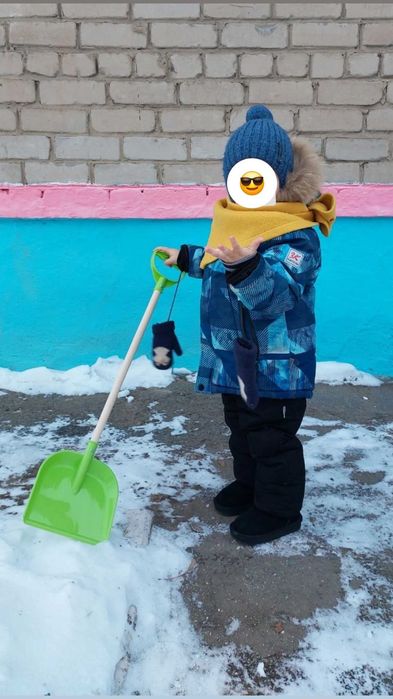 Куртка зимняя детская (полукомбез)