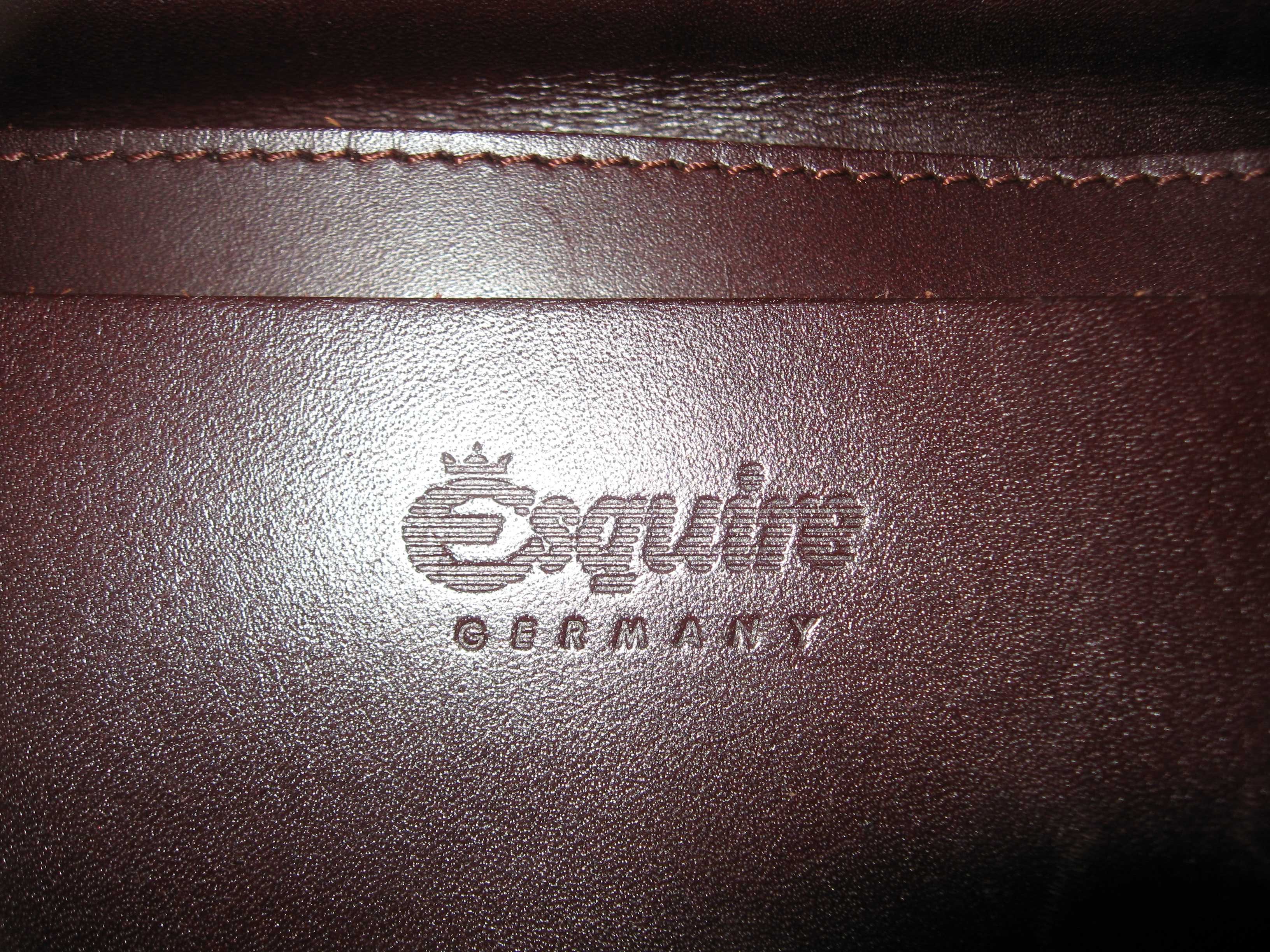 Esquire мъжка чанта естествена кожа