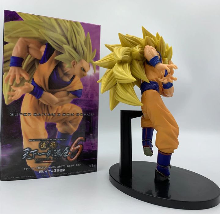 Figurina super saiyan 3 Goku dragon ball Z 17 cm anime