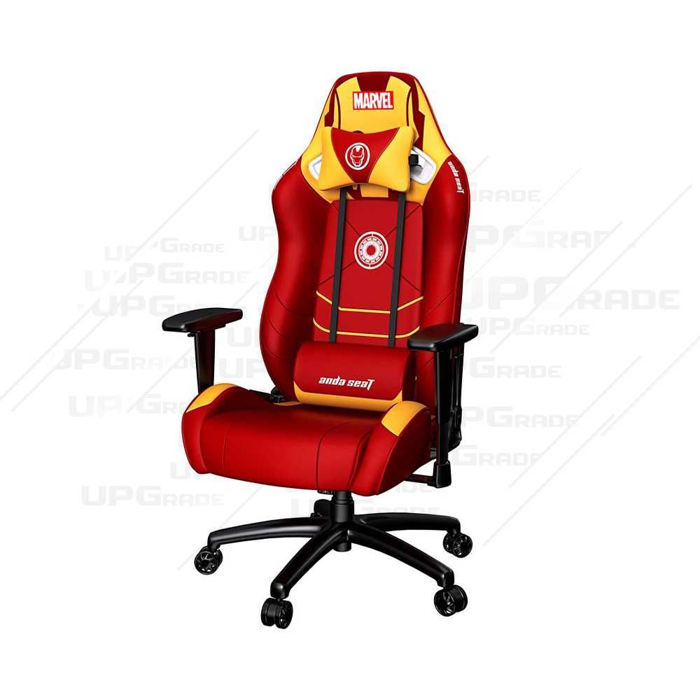 Игровое кресло Anda Seat Marvel Iron Man Edition | Бесплатная Доставка