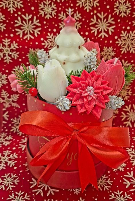 Коледни свещи / комплект