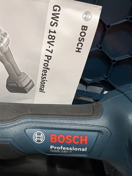 Flex Bosch GWS 18V-7 brushless in cutia L-boxx-Nou