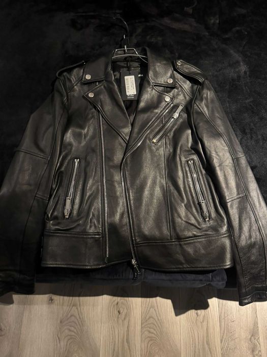 Geaca de piele Dsquared2 autentica, superba.