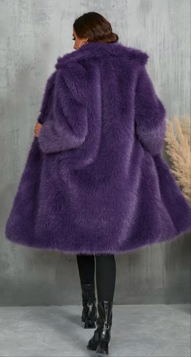 Haina de blană artificiala