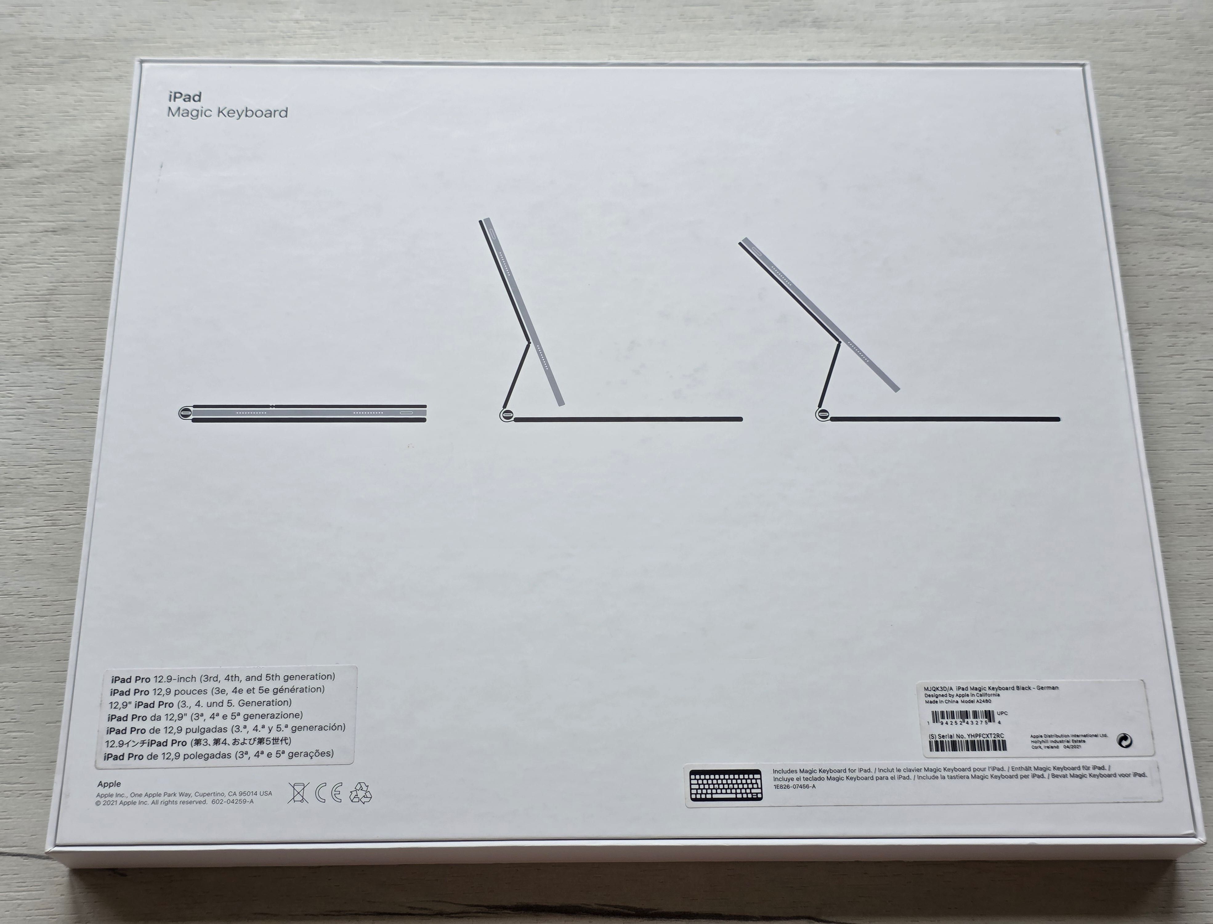 iPad Pro 12.9 5th Gen 128 Gb + Magic Keyboard и Apple Pencil Gen 2