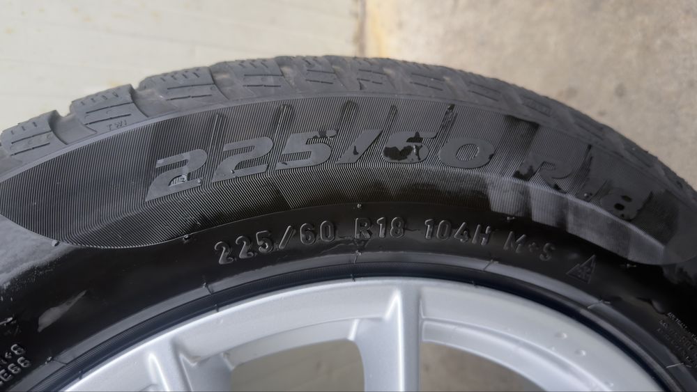 Set Jante cu Anvelope BMW X3/X4 originale 2024