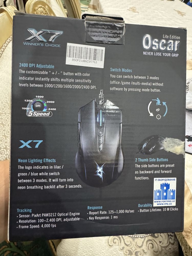 X7 rgb xali yengdek