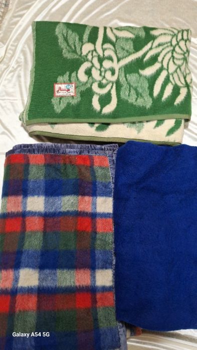 Продаются шерстяные одеяла