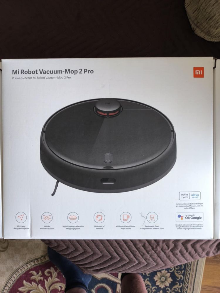 Робот прахосмукачка Xiaomi Mi Robot Vacuum-Mop 2 Pro