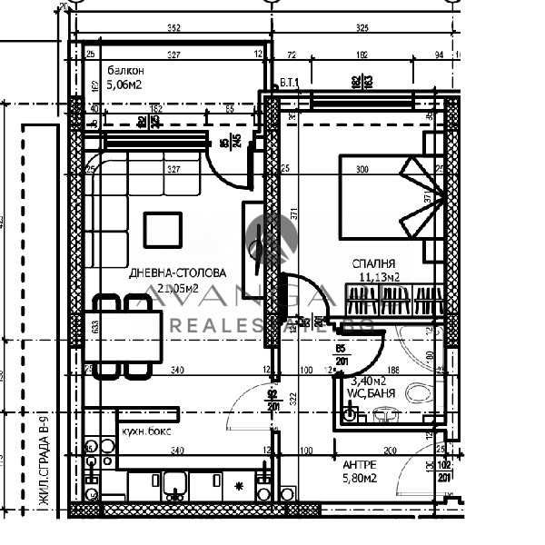 Продава се Двустаен апартамент в Пловдив, Тракия - 65 кв.м за 1323 €/кв.м - Снимка #3