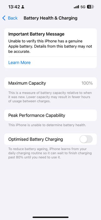 Iphone 13 pro 128 gb white