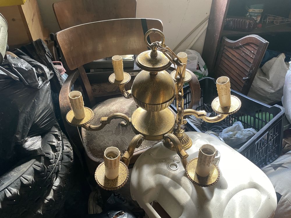 Candelabru din bronz
